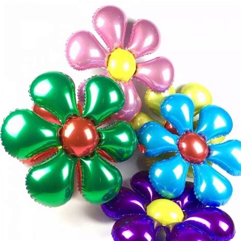 Flowers Shaped Balloons For Kids Party Decor