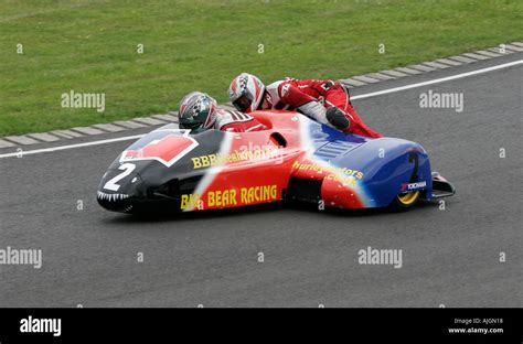 Motorcycle Sidecar Racing Castle Combe Stock Photo Alamy
