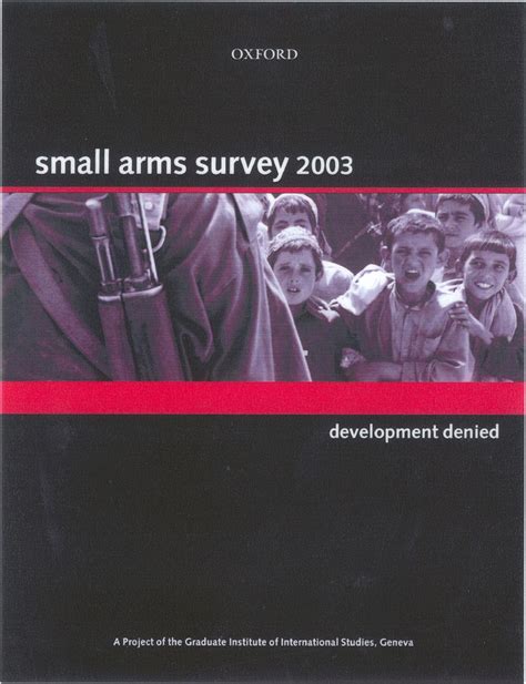 Small Arms Survey 2003 Development Denied Small Arms Survey