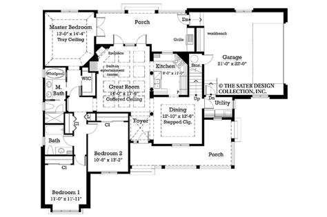 country style house plan 3 beds 2 baths 1526 sq ft plan 930 254