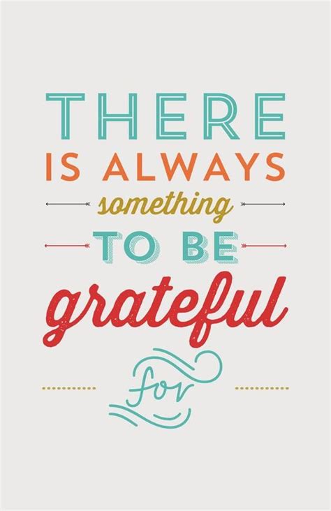 There Is Always Something To Be Grateful For Word Art Print Poster