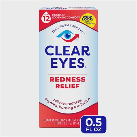 Clear eyes redness relief eye drops, 0.5 oz | Fruugo PH