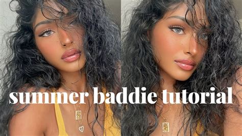 Summer Makeup Routine Glowy Skin Brown Girl Friendly Fave New