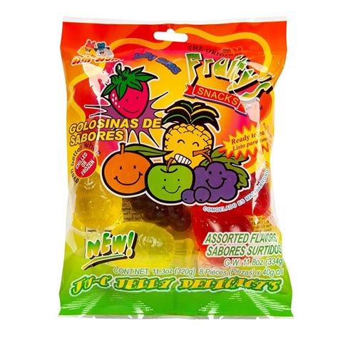 Din Don Ju C Jelly Fruit Snacks Tiktok Candy Grelly Usa