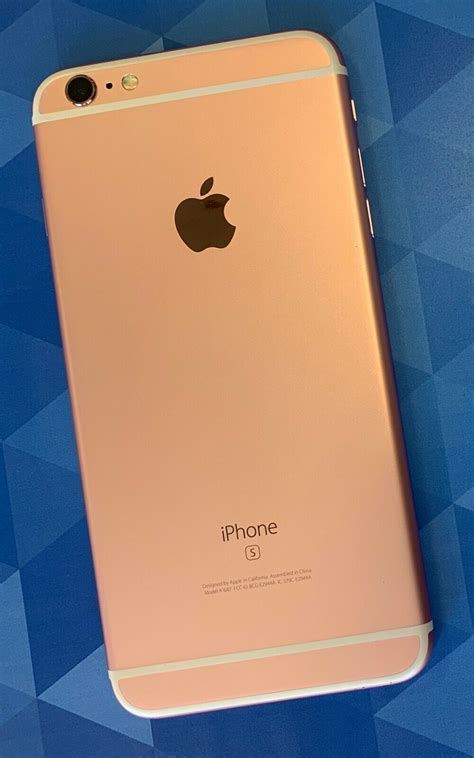 Apple Iphone 6s Plus 16gb Unlocked Rose Gold Good Condition