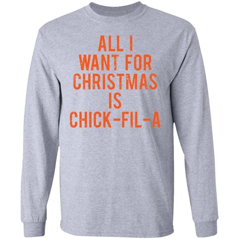 Hibbett is a premium athletic retailer bringing you the. All I want for Christmas is chick fil a sweatshirt ...