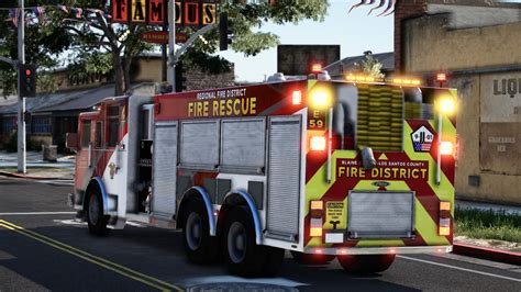 消防救援替换包（洛斯桑托斯县和布莱恩县） 载具模组 Lspdfrcn