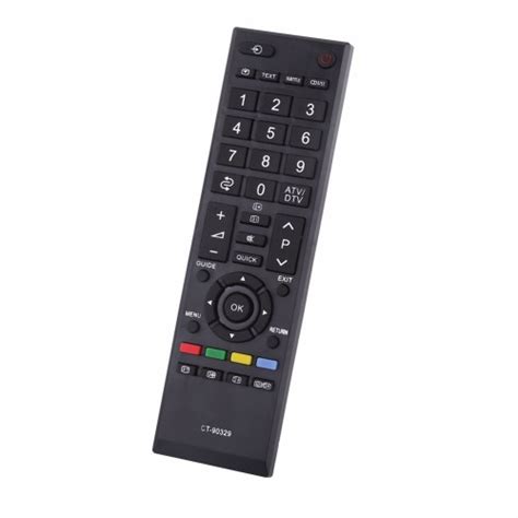 In addition to a beautiful design of the remote control. TOSHIBA CT-90329 CT90329 TV Remote Control 75016016 for CT ...