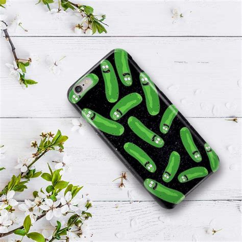 Pickle Rick Phonecase Rickandmorty Phonecase This High Quality Case Is