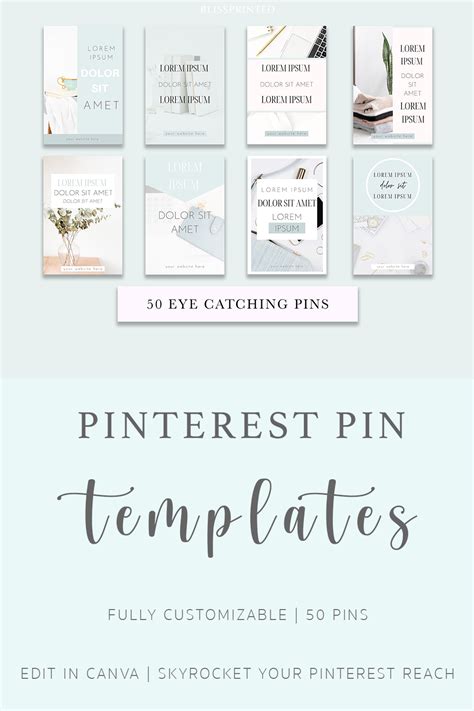 pinterest templates that will allow you to make fresh pins in a fraction of the time make it