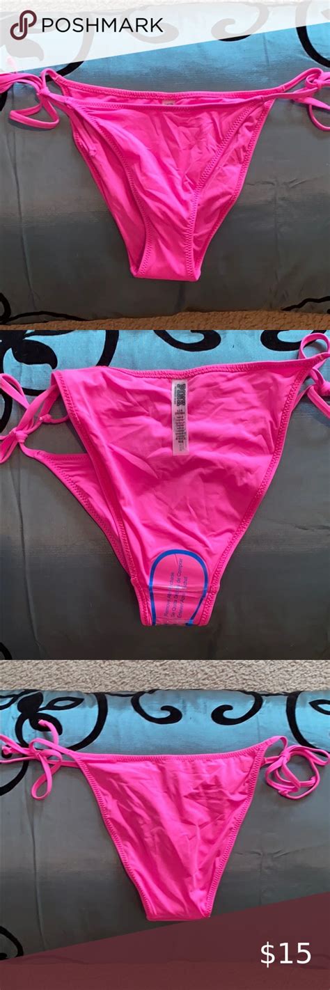 pink bikini bottoms nwot never worn pink hot pink bikini bottoms pink swim bikinis in 2020