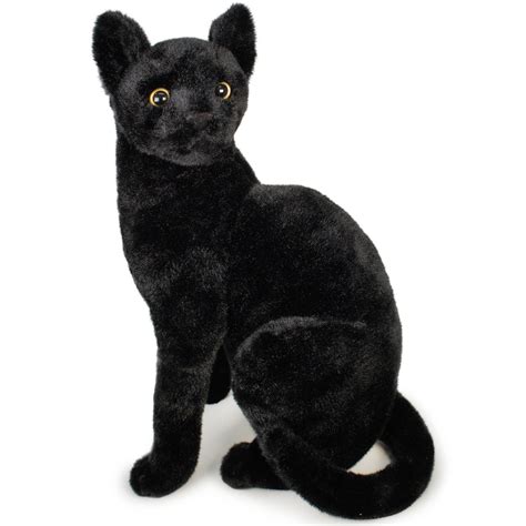 Boone The Black Cat 14 Inch Stuffed Animal Plush By Tiger Tale Toys