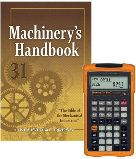 Machinerys Handbook And Calc Pro 2 Bundle By Erik Oberg Hardcover