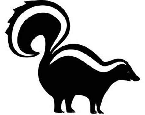 Download High Quality Skunk Clipart Black And White Transparent Png