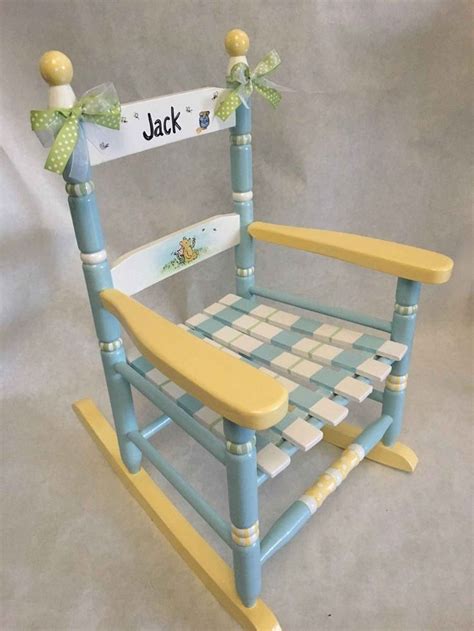 Child rocker,childrens rockers kids chairs personalized. Personalized hand painted rocking chair toddler rocking ...