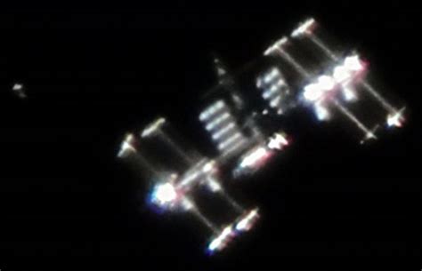 The International Space Station Photographed Through A Telescope By Astrophotographer Ralf