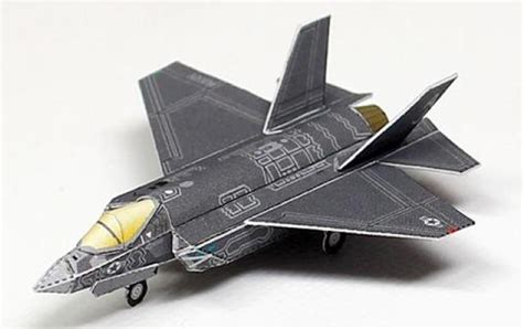 Papercraft Fighter Jet Template Printable Plane Papercraft Printable