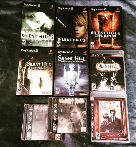 Check Out My Original Disk Silent Hill Collection Just Started Playing