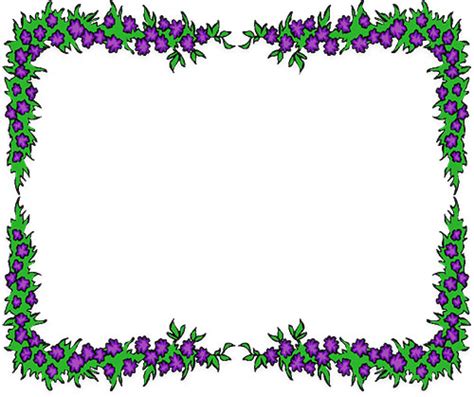 The borders are available as jpg and transparent png files. Easter Page Borders Free - ClipArt Best