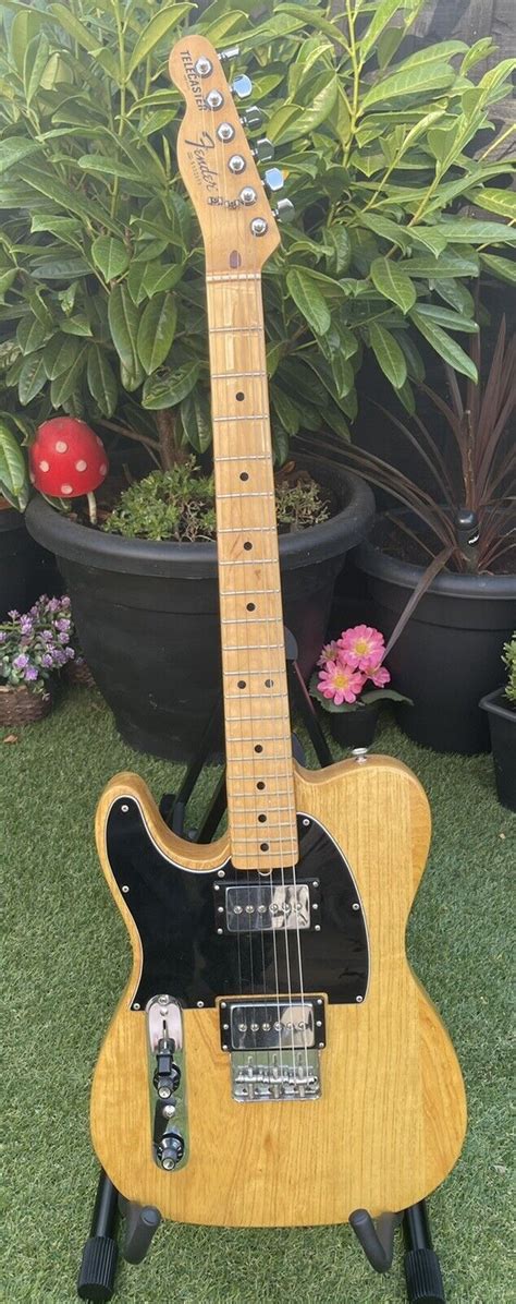 1978 Left Handed Fender Telecaster Natural Dual Humbuckers