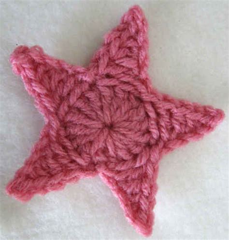 Free Crochet Pattern Medium Star 9