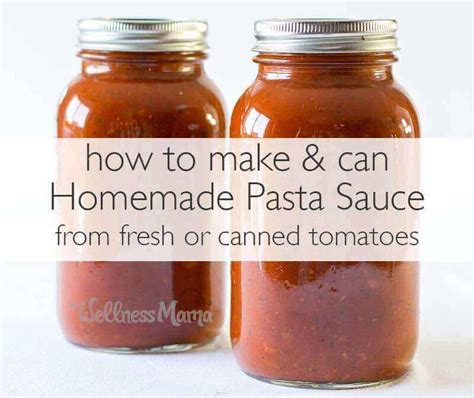 Homemade tomato sauce is one zillion percent better than the jarred stuff, and yes, that is an accurate percentage point. Authentic Homemade Pasta Sauce (Fresh or Canned Tomatoes)