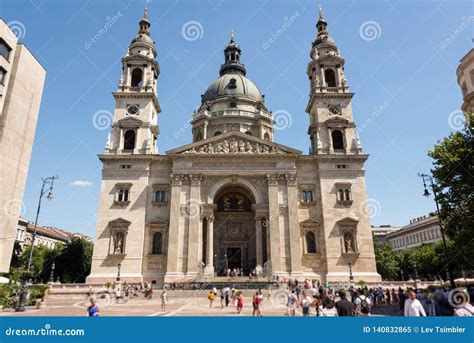 St Stephen S Basilica In Budapest Hungary Editorial Image Image Of