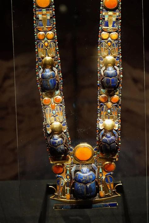 Tutankhamuns Necklace Ancient Egyptian Jewelry Ancient Jewelry