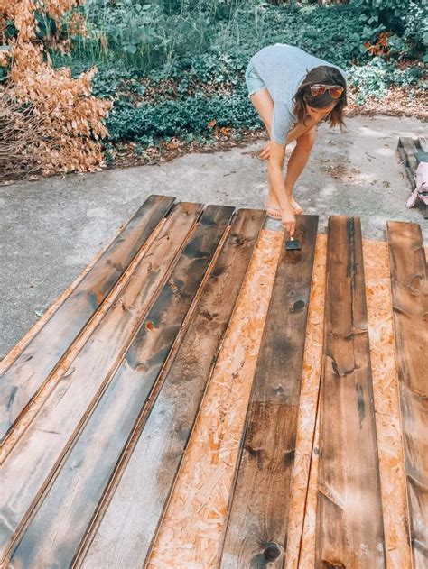 The boxes arrived, i waited 2 weeks for the vinyl planks to acclimate to our house, and started applying them to our bathroom ceiling. DIY Wood Plank Ceiling in 2020 (With images) | Wood plank ...