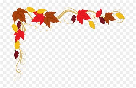 Free leaf border templates including printable border paper and clip art versions. Falling Clipart Corner Border Pencil And In Color Falling ...