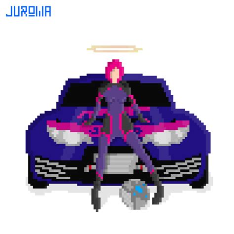 Rocket League Logo Pixel Art : Rocket league logo perler by