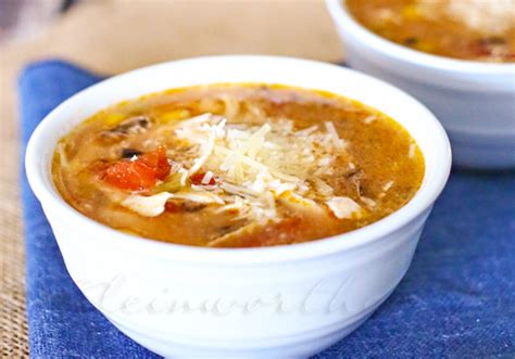 All rights reserved.part of the whirlpool corp. Crock Pot Chicken Enchilada Soup : Easy Family Dinner ...