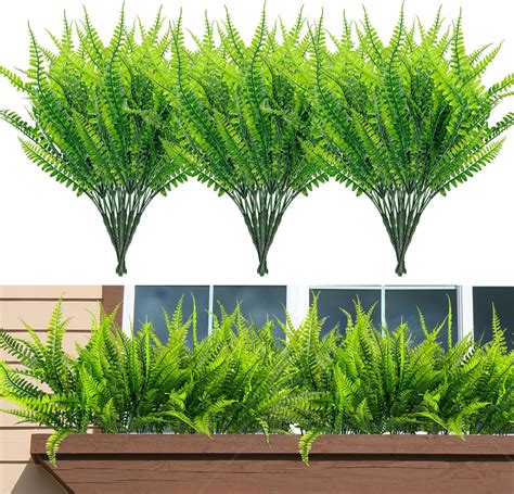 Amazon Crowye Bundles Artificial Plants Inches Long Fake