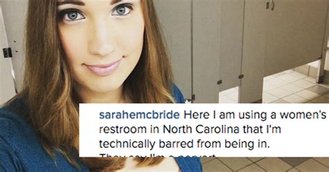 Trans Woman Shares Photo Of Herself In Nc Restroom Attn