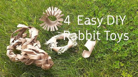 4 Easy Diy Rabbit Toys Youtube