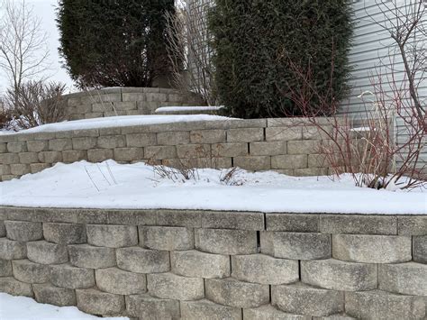 Retaining walls are structures designed to bound soils between two different elevations, therefore they are mainly exposed to lateral pressures from the retained soil plus any other surcharge. Retaining wall gaps...anything to worry about, or normal ...