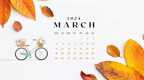Beautiful March 2024 Calendar Wallpaper Calendar Wallpaper Wallpaper