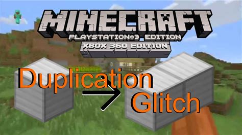 Minecraft Easy Duplication Glitch Tu19 Ps3 And Xbox360 Duplicate