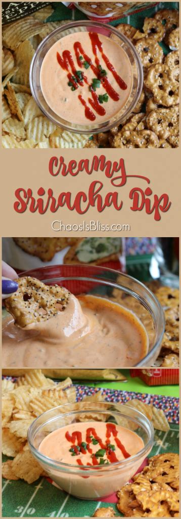 Creamy Sriracha Dip Recipe