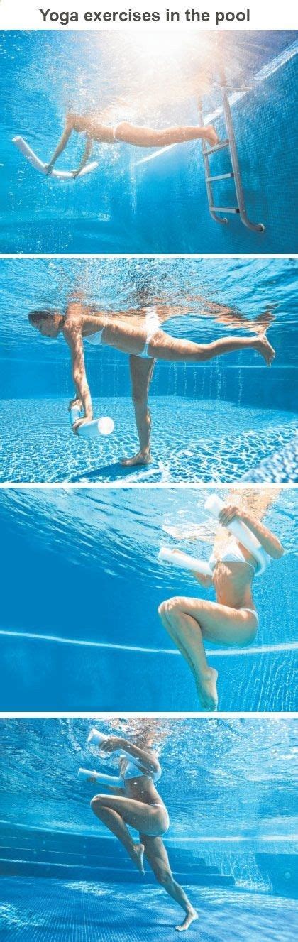 Yoga Exercises In The Pool Really Neat I Was Already Doing A Few Of