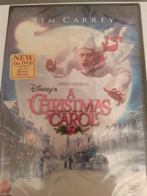 Disneys A Christmas Carol Dvd 2009 Jim Carrey Robert Zemeckis Cgi