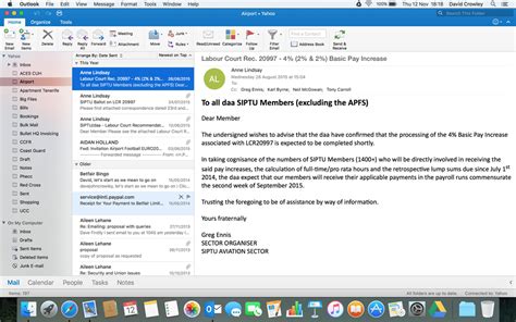 Outlook Inbox Mail Has Vanished Outlook 2016 Mac Microsoft Community