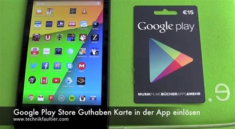 Erfreuen sich größter beliebtheit 1:16. Google Play Store Guthaben Karte in der App einlösen ...