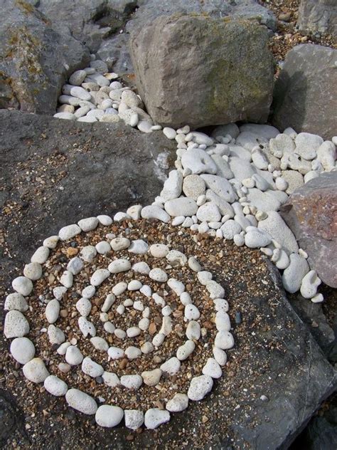 Make A Stone Spiral In The Yard Impromptu So That Means Have Some