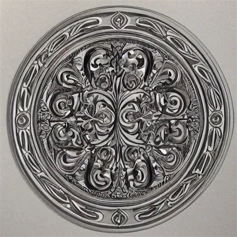 A Scrollwork Engraving By Sam Alfano And Russ Abbott Stable Diffusion