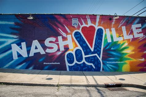 Nashville Murals Guide To The Best Street Art In Music City