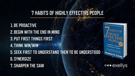How to adopt the 7 habits of highly effective people - Exellys Stories