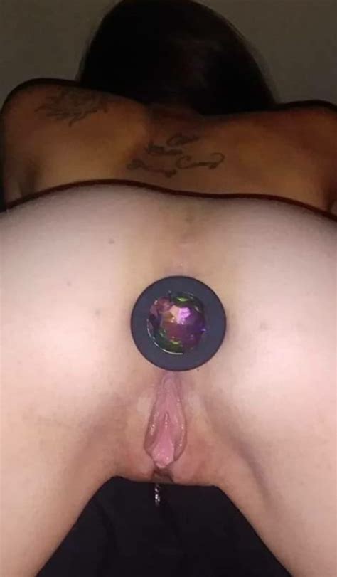Paula S Pussy Drip And Butt Plug Porn Pic