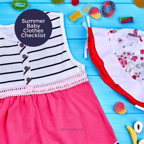 Clothes Checklist For Your Summer Baby Tina Gibbs