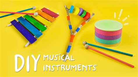 Diy Musical Instruments Craft You Can Do Anytime Part 2 Youtube